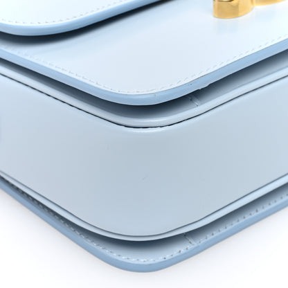 Celine Shiny Calfskin Teen Triomphe Pale Blue 8 of 9