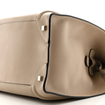 Celine Drummed Calfskin Mini Luggage Dune 9 of 11