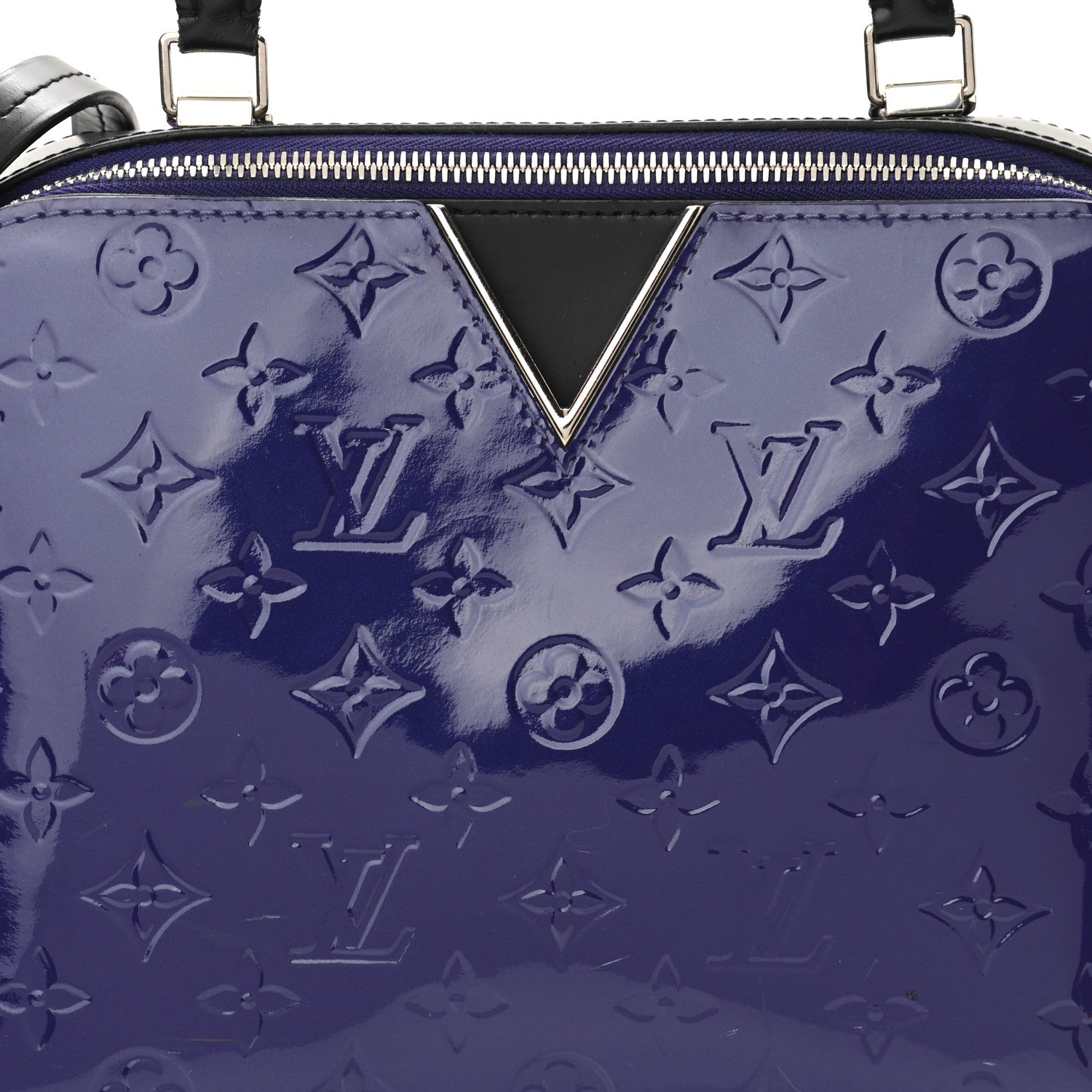 Louis Vuitton Vernis Melrose Blueberry 9 of 13
