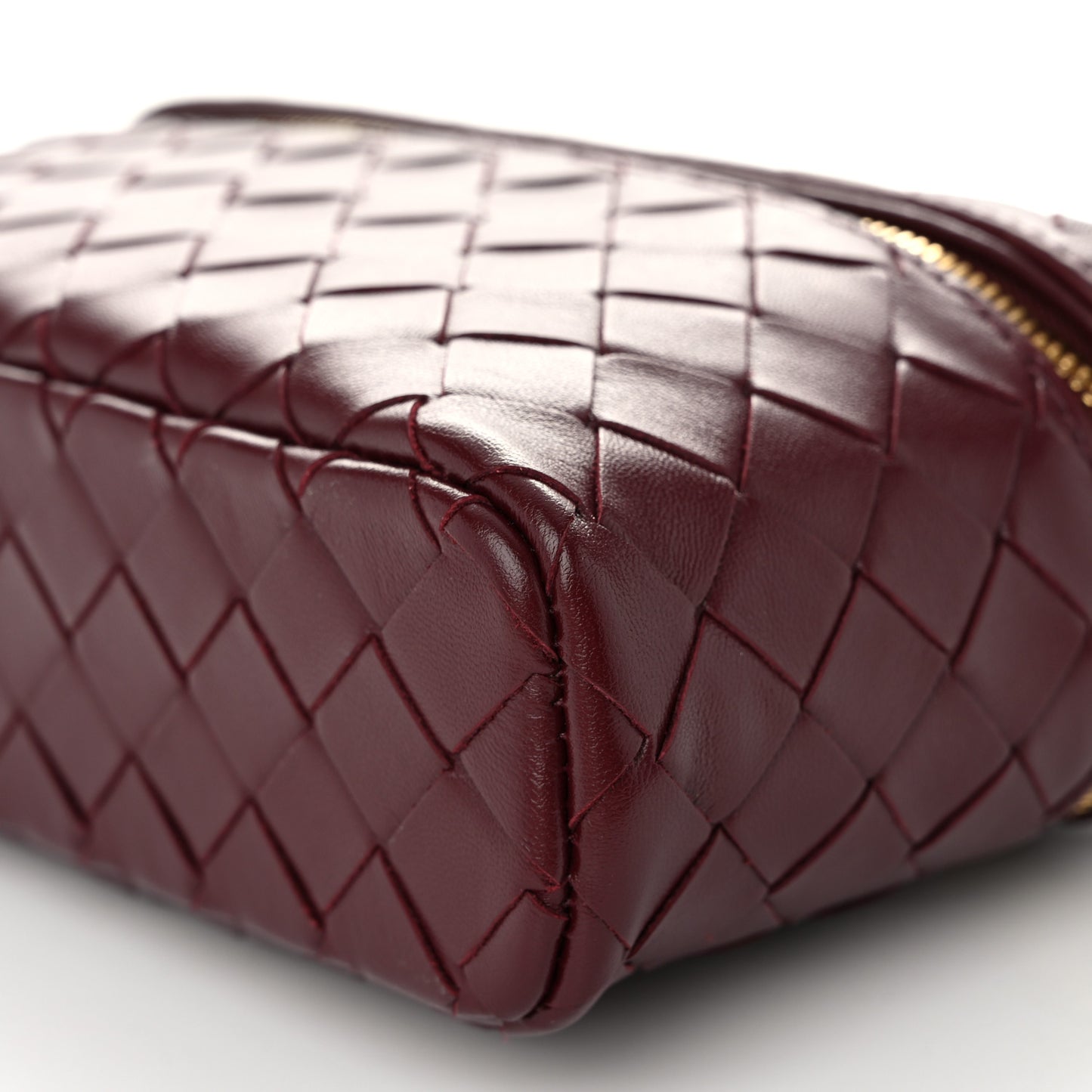 Nappa Intrecciato Bang Bang Vanity Case Barolo