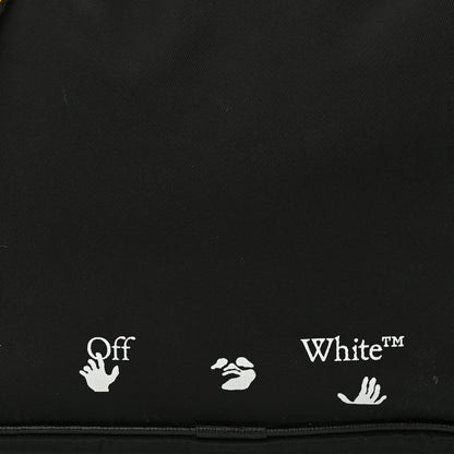 Off-White Nylon Logo Print Crossbody Bag Black 9 of 10