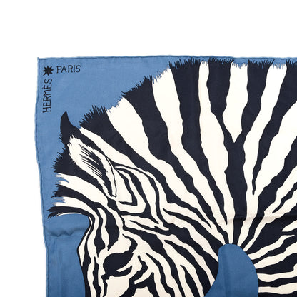 Hermes Silk Zebra Pegasus Scarf 90 2 of 6