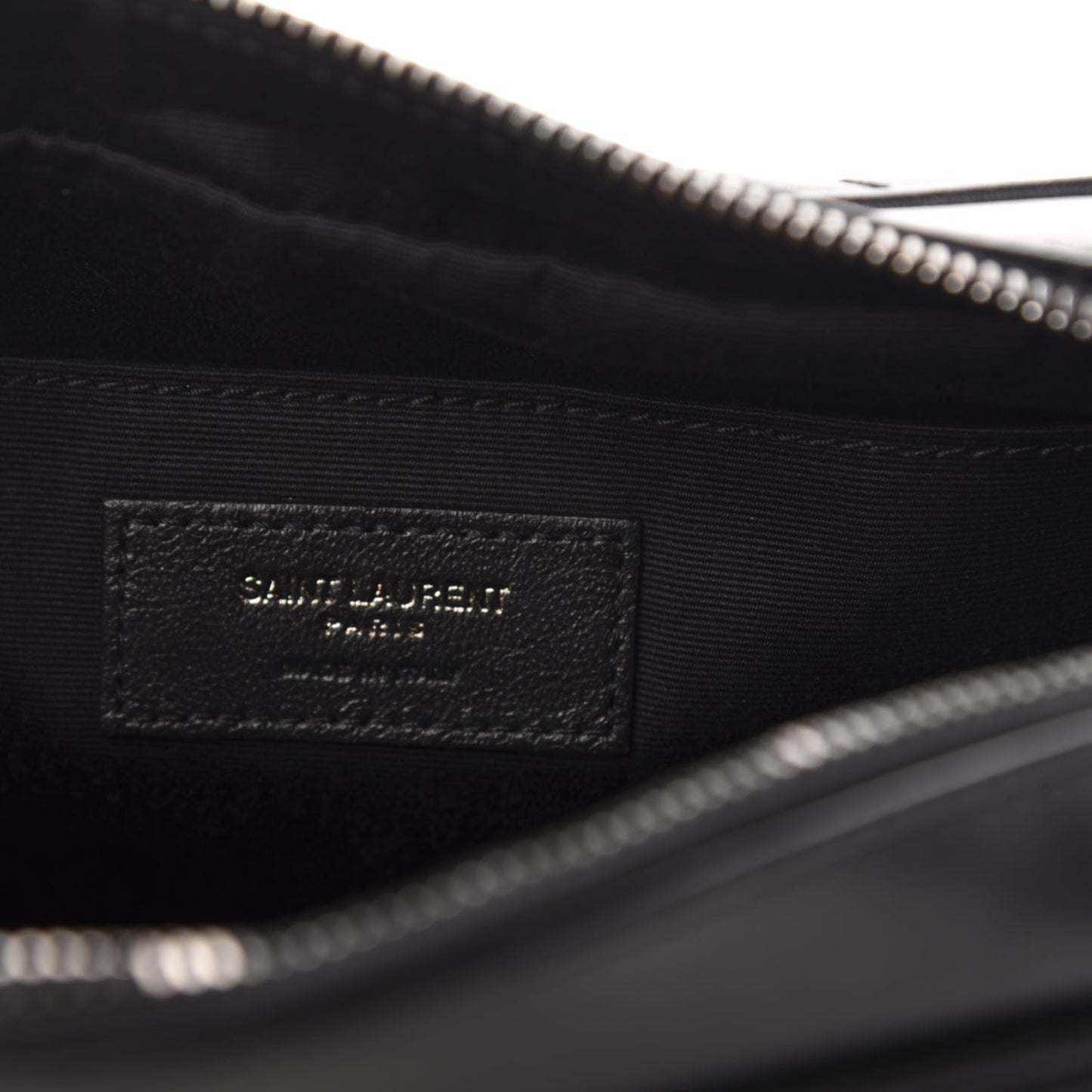 Calfskin Matelasse Monogram Lou Camera Bag Black