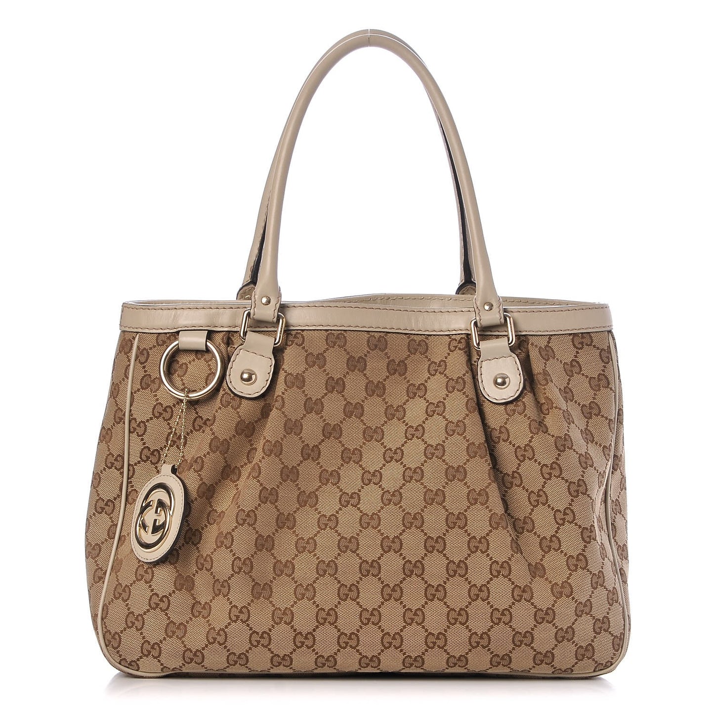 Monogram Medium Sukey Top Handle Tote Off White