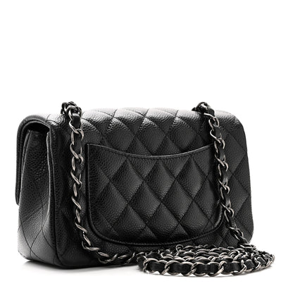 Chanel Caviar Quilted Mini Rectangular Flap Black 3 of 11