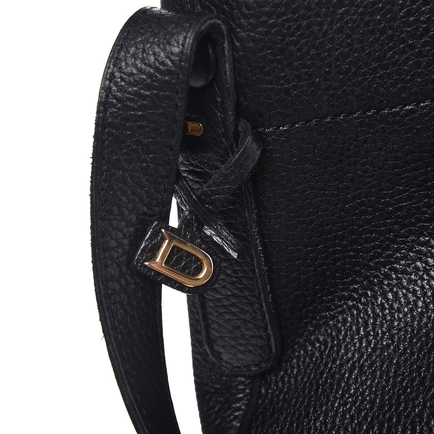 Delvaux Taurillon Le Pin Shoulder Bag Black 8 of 10