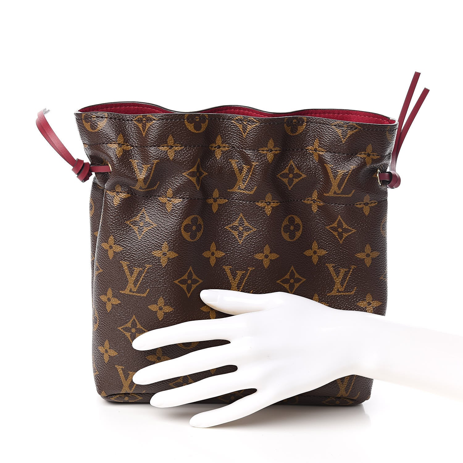 Louis Vuitton Monogram Pouch Noe Fuchsia 2 of 8