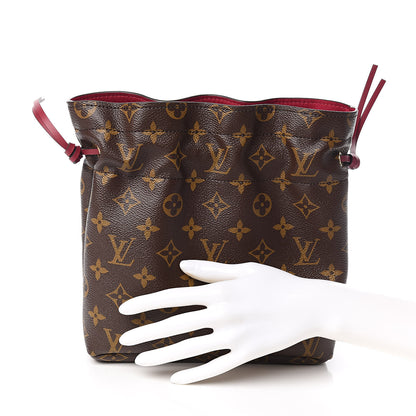 Louis Vuitton Monogram Pouch Noe Fuchsia 2 of 8