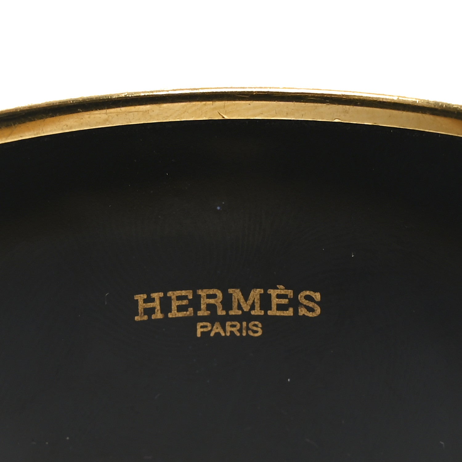 Hermes Enamel Printed Extra Wide Bracelet 65 4 of 5