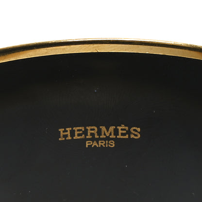 Hermes Enamel Printed Extra Wide Bracelet 65 4 of 5