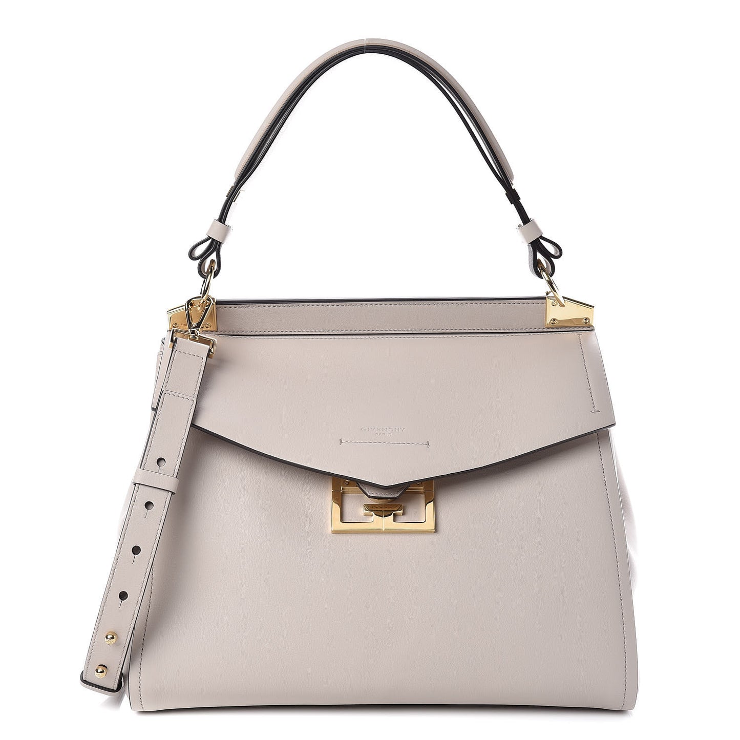 Calfskin Medium Mystic Shoulder Bag Natural