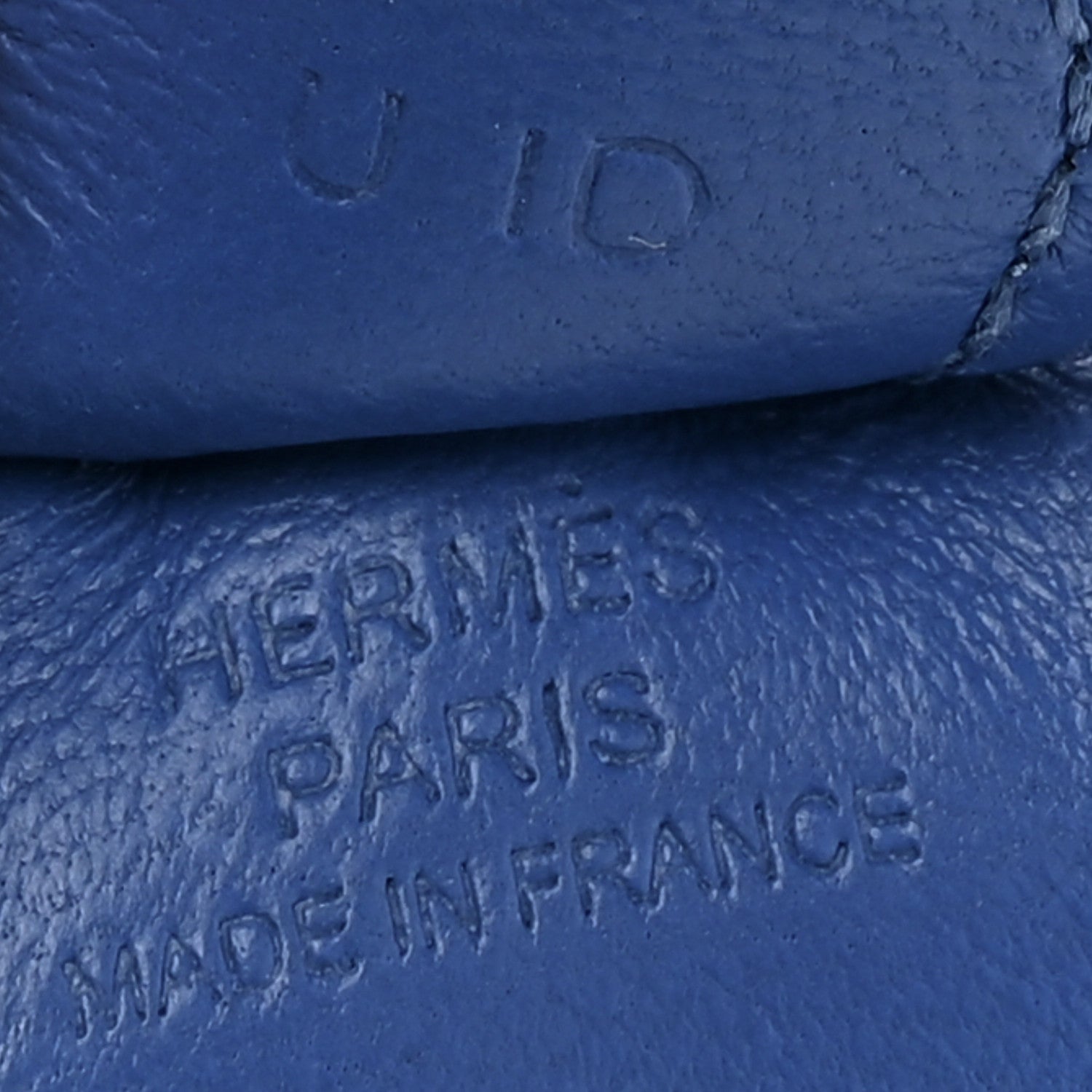 Hermes Milo Lambskin Grigri Rodeo Horse Bag Charm PM Bleu France 3 of 3