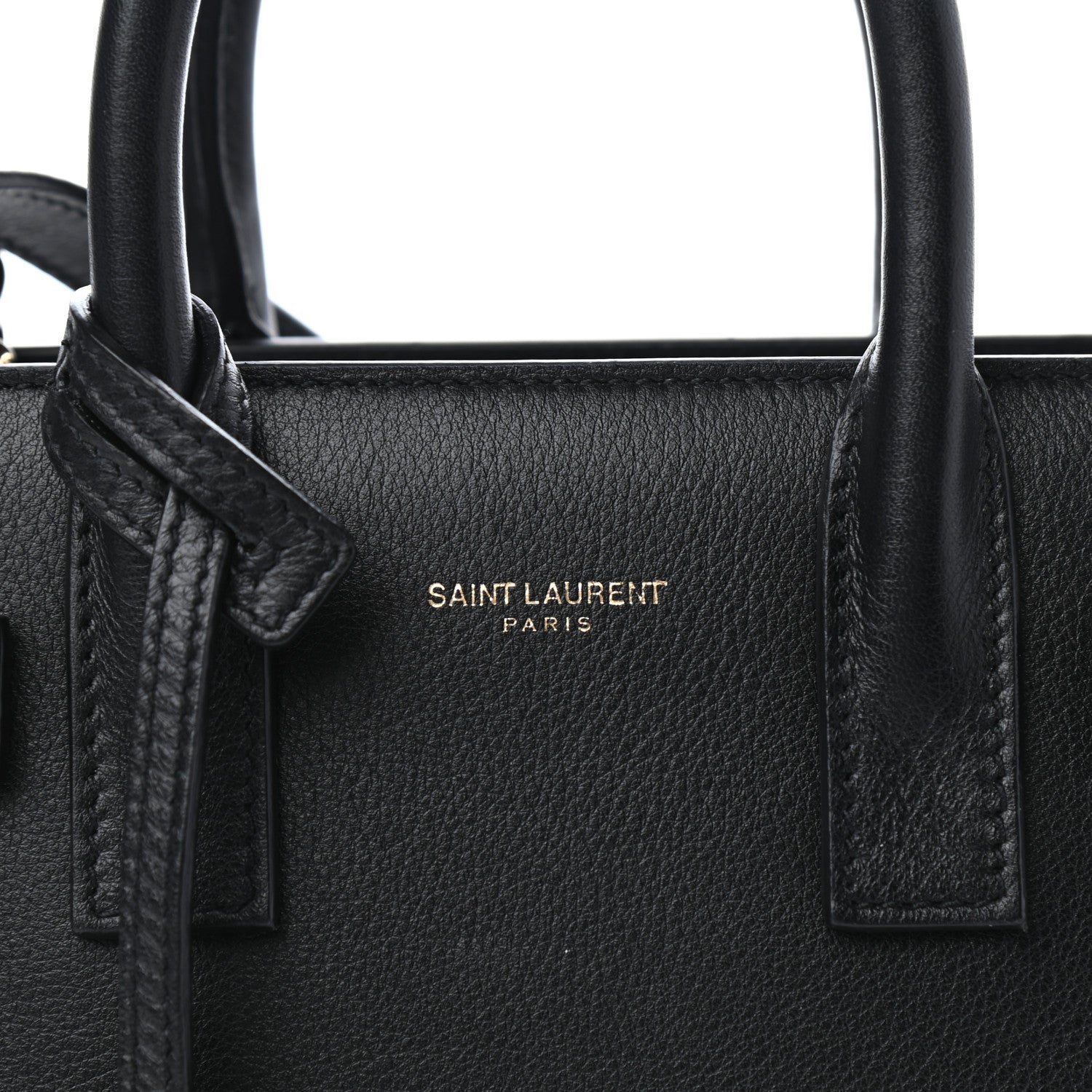 Saint Laurent Calfskin Nano Sac de Jour Black 9 of 9