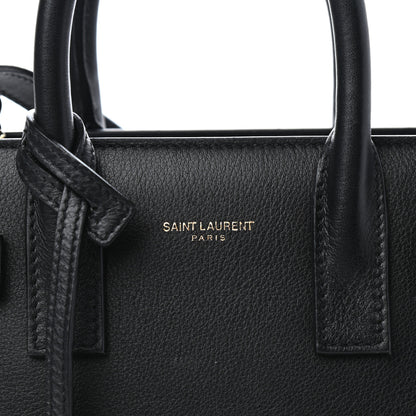 Saint Laurent Calfskin Nano Sac de Jour Black 9 of 9