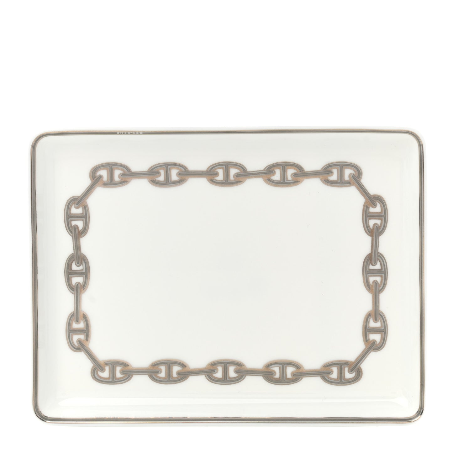 Porcelain Chaine d' Ancre Sushi Plate