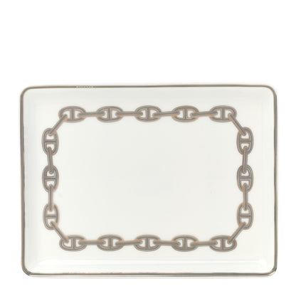 Hermes Porcelain Chaine d' Ancre Sushi Plate 2 of 15