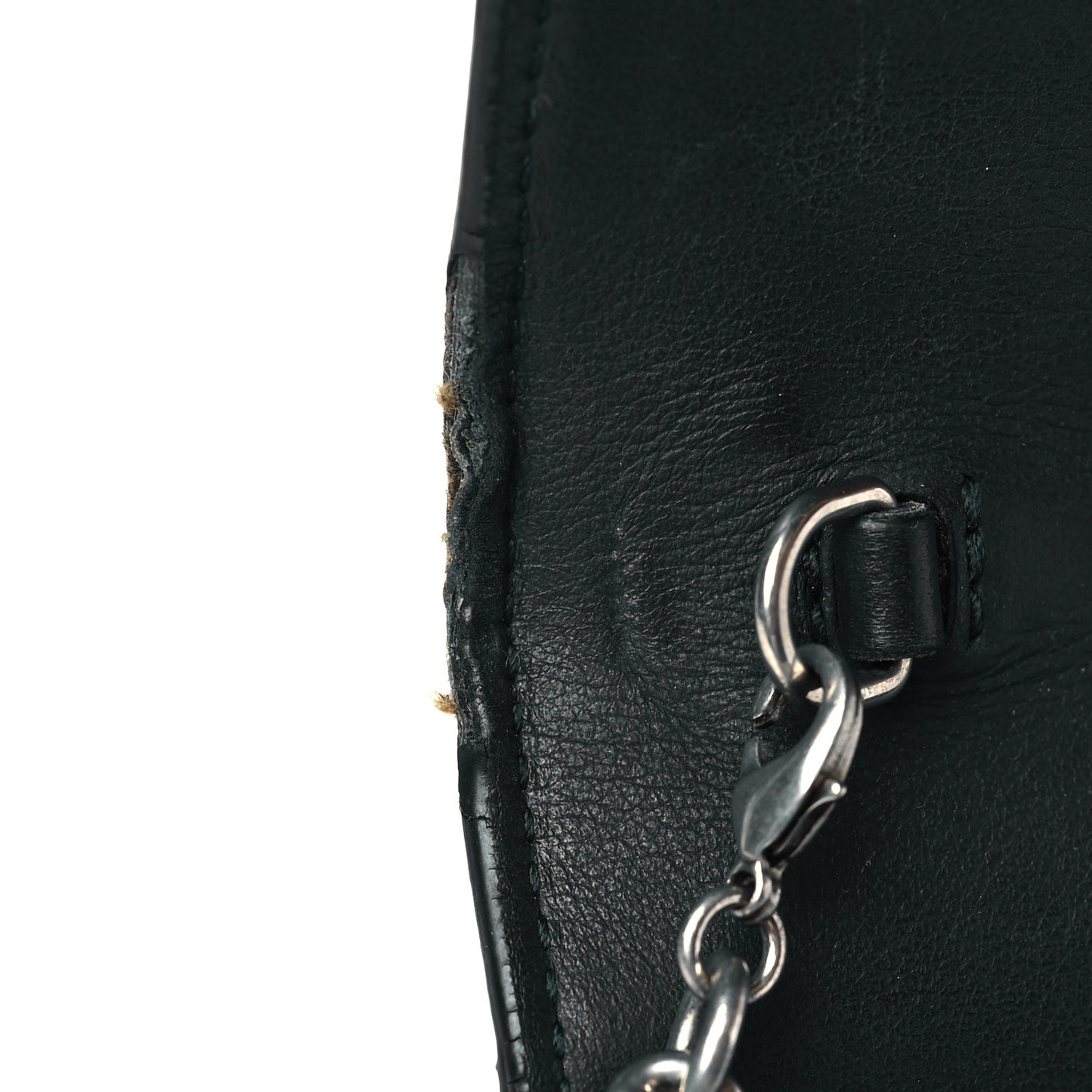 GG Supreme Monogram Mini Dionysus Chain Wallet Beige Black