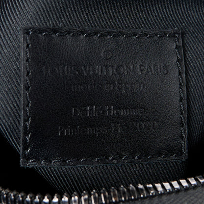 Louis Vuitton Monogram Tuffetage Triangle Messenger Black 6 of 10