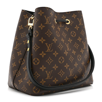 Louis Vuitton Monogram Neonoe MM Black 2 of 9