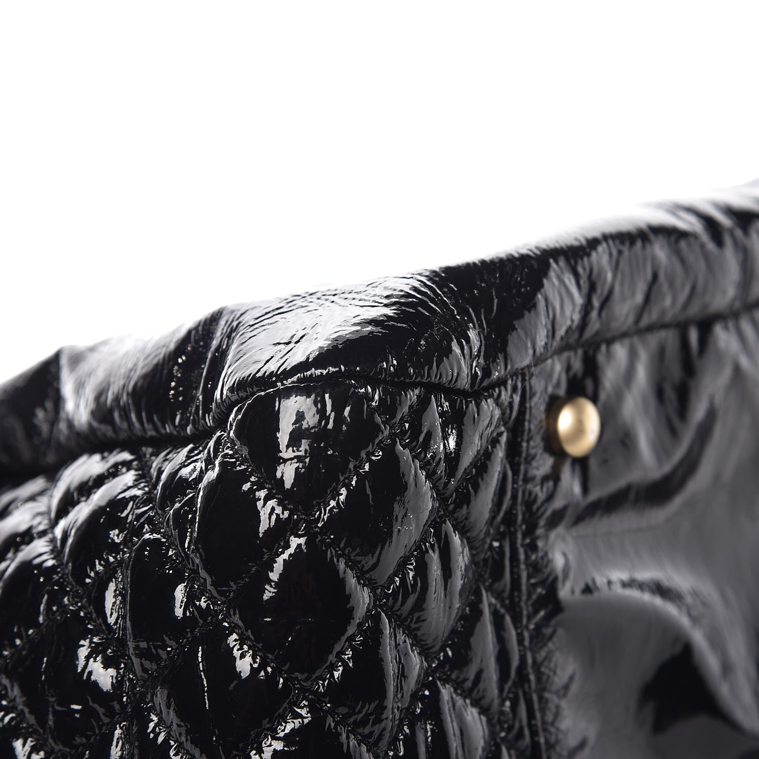 Chanel Vinyl XL Rock and Chain Flap Black 12 of 12