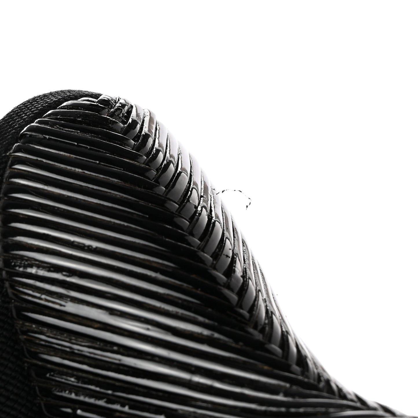 Technical Mesh Colibri High Heel Slingback Pumps 37 Black Verde Military