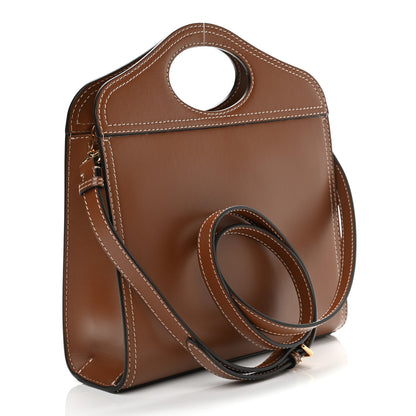 Burberry Smooth Calfskin Mini Pocket Bag Malt Brown 3 of 11