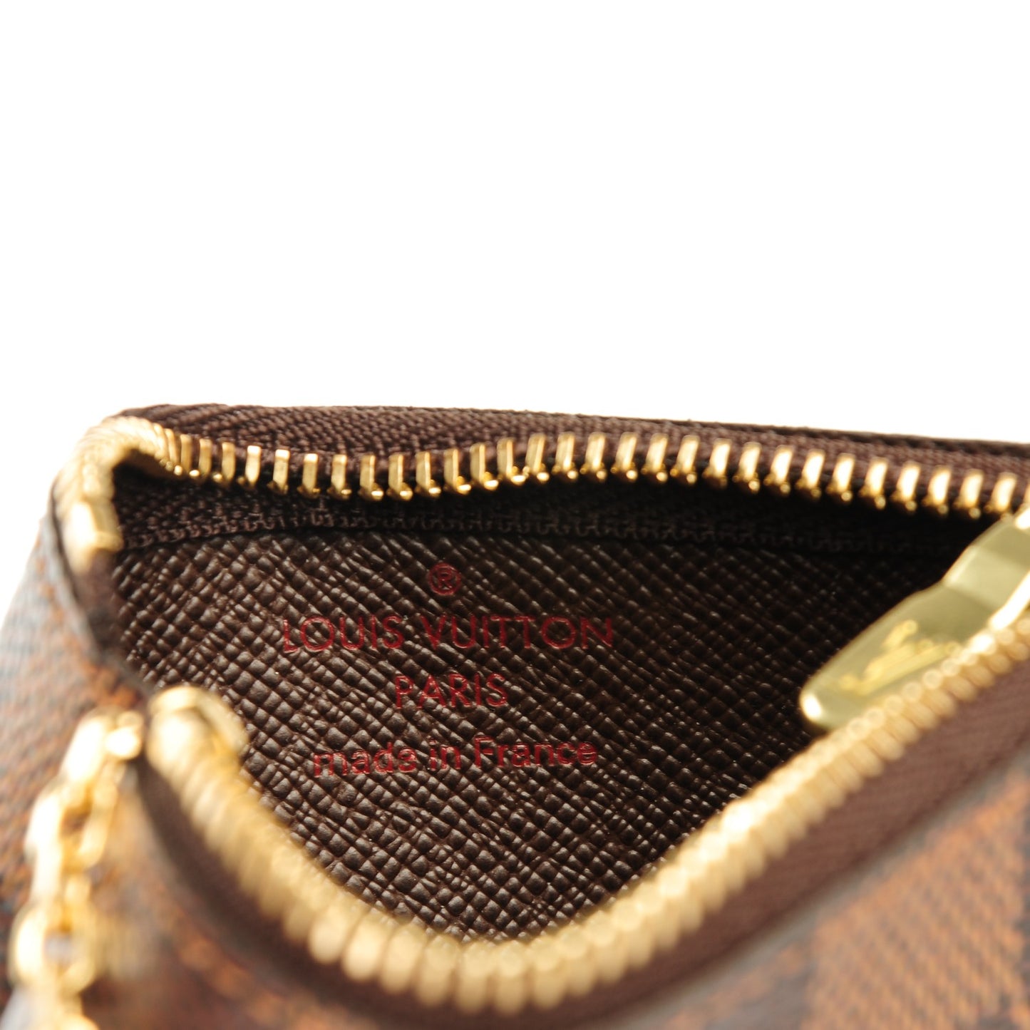 Damier Ebene Key Pouch