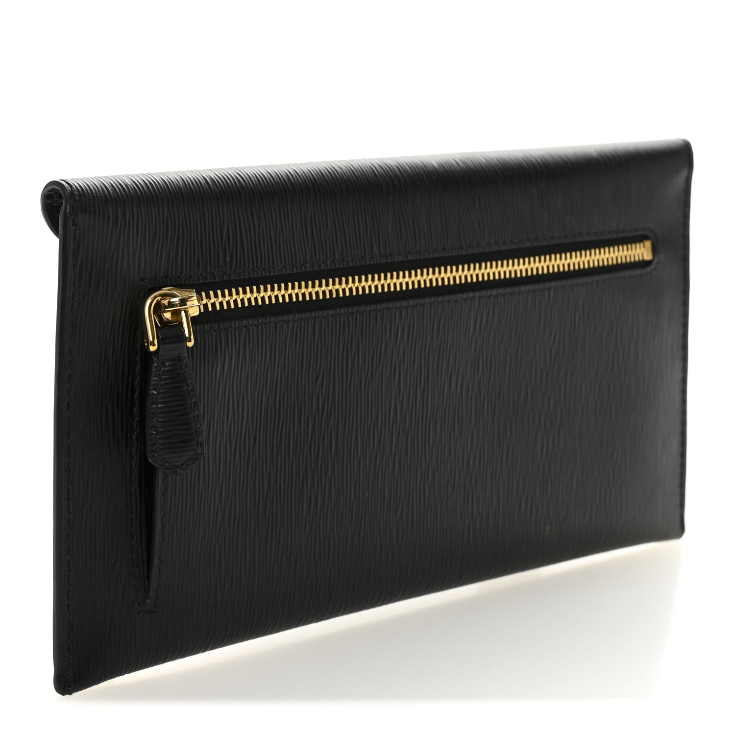 Prada Vitello Move Envelope Wallet Black 3 of 7