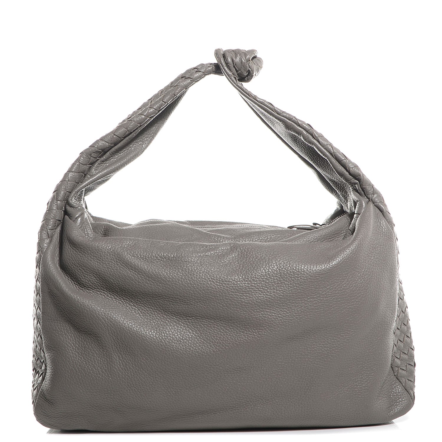 Bottega Veneta Cervo Intrecciato Large Knot Hobo 1 of 8