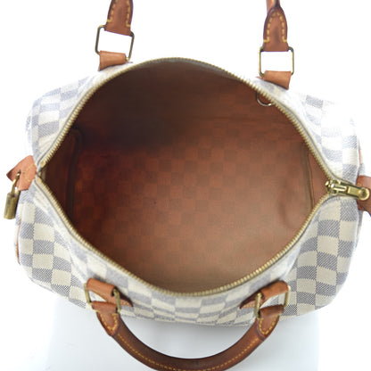 Louis Vuitton Damier Azur Speedy 30 5 of 22
