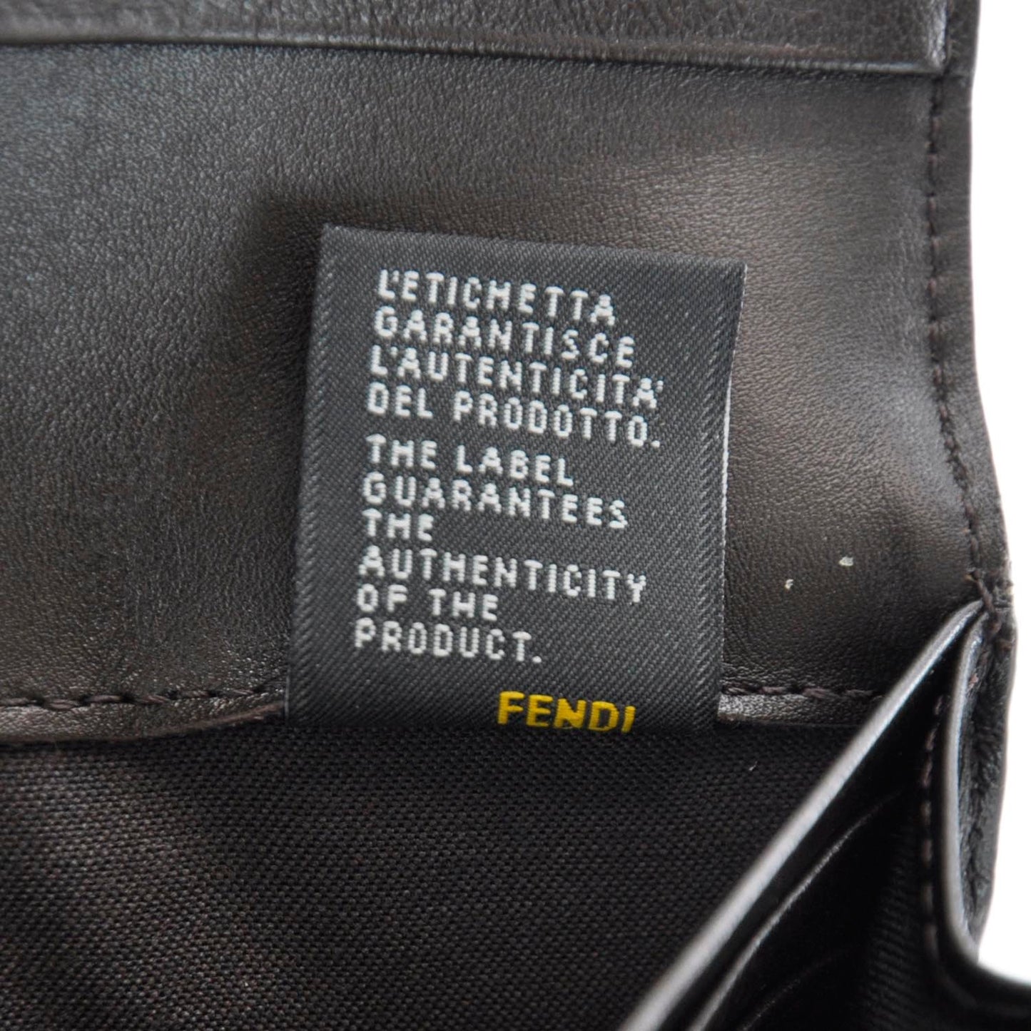 Zucca Mia Clutch Wallet Tobacco