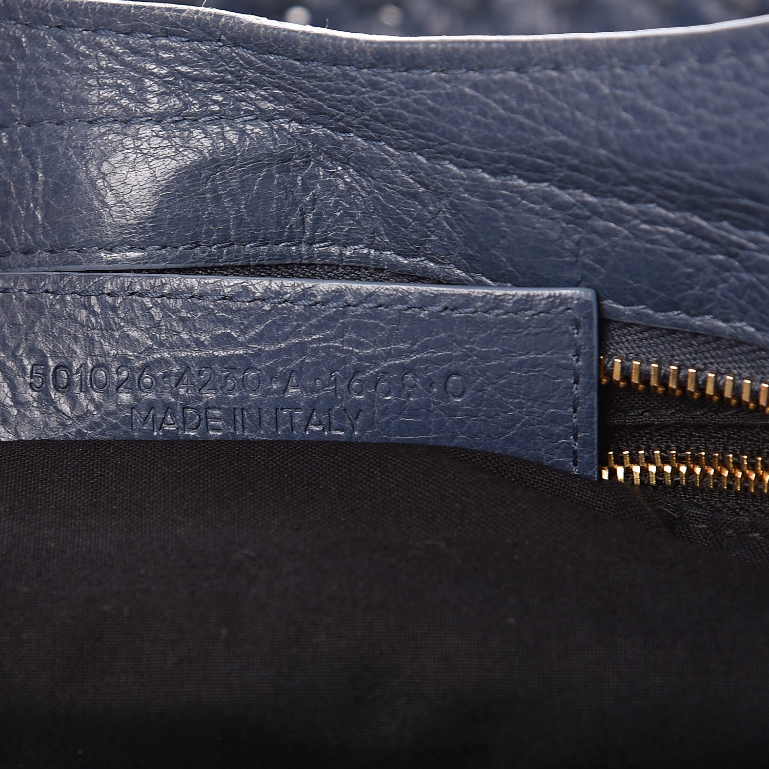 Balenciaga Agneau Giant 12 Gold Hardware Part Time Bleu Persan 7 of 16