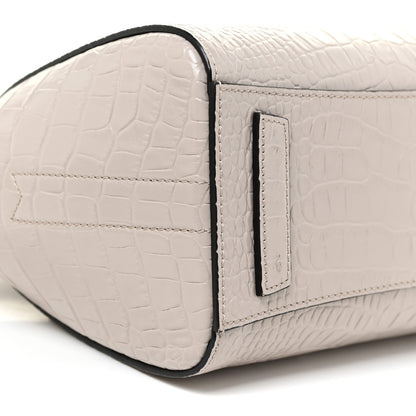 Givenchy Calfskin Crocodile Embossed Mini Antigona Dune 8 of 11