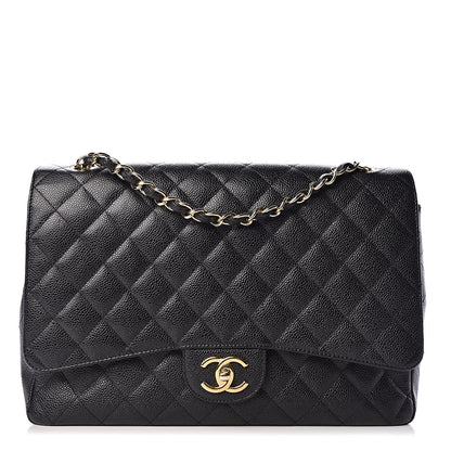 Chanel Caviar Quilted Maxi Double Flap Black 1 of 11