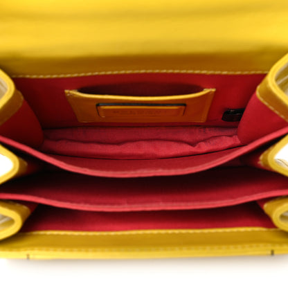 Bulgari Calfskin Serpenti Forever Top Handle Yellow 6 of 10