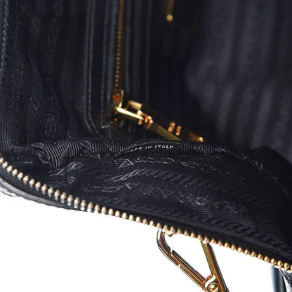 Prada Saffiano Lux Bowler Black 8 of 14