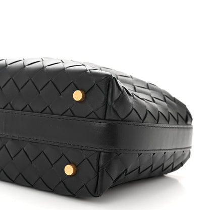 Bottega Veneta Calfskin Nappa Intrecciato Mini Wallace Black 10 of 10