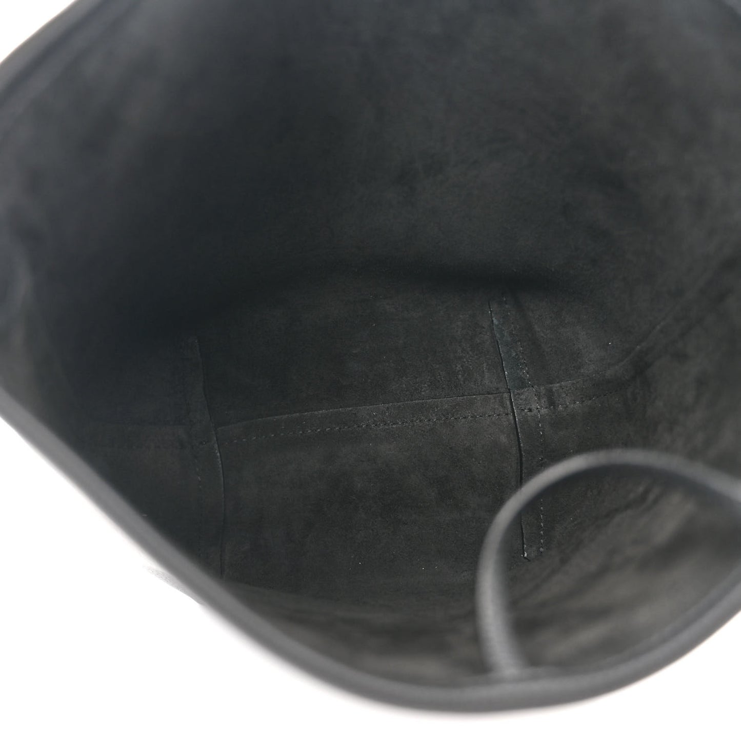 THE ROW Grained Calfskin Small N/S Park Tote Black