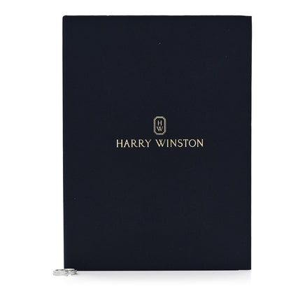 Harry Winston Platinum Diamond Tryst Two Row Pave Ring 6 of 6