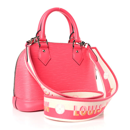 Louis Vuitton Epi Jacquard Alma BB Dragon Fruit 3 of 8