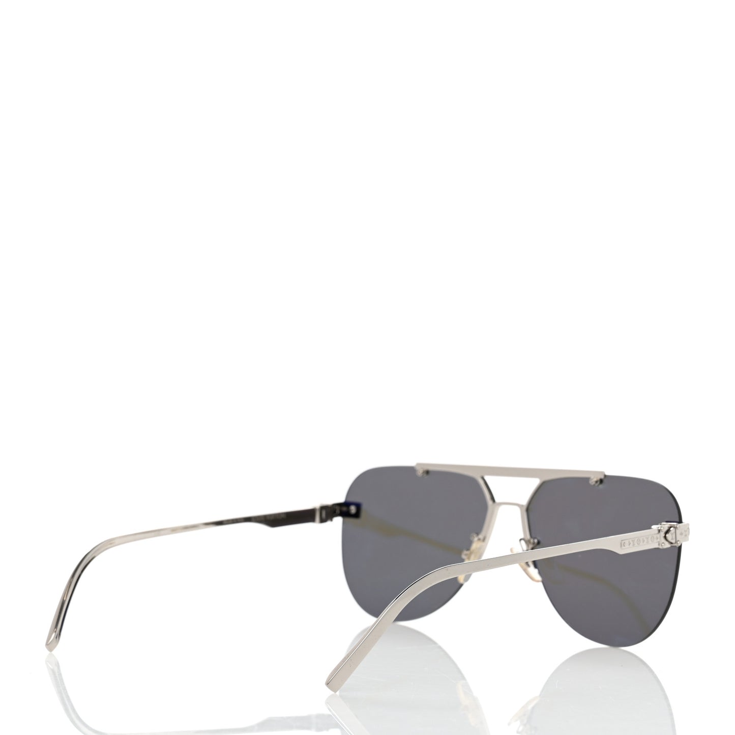 Metal LV Ash Sunglasses Z1262W SIlver