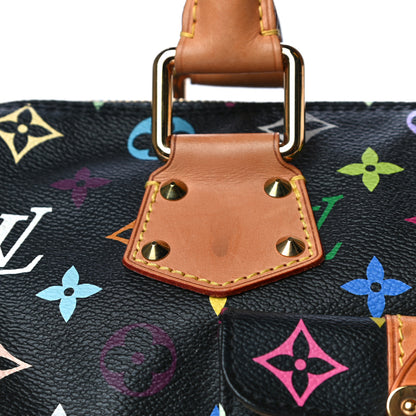 Louis Vuitton Monogram Multicolor Speedy 30 Black 10 of 18