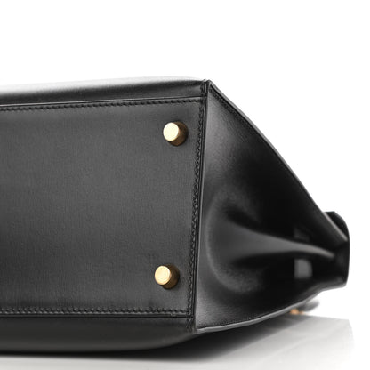 Hermes Box Kelly Sellier 28 Black 10 of 10