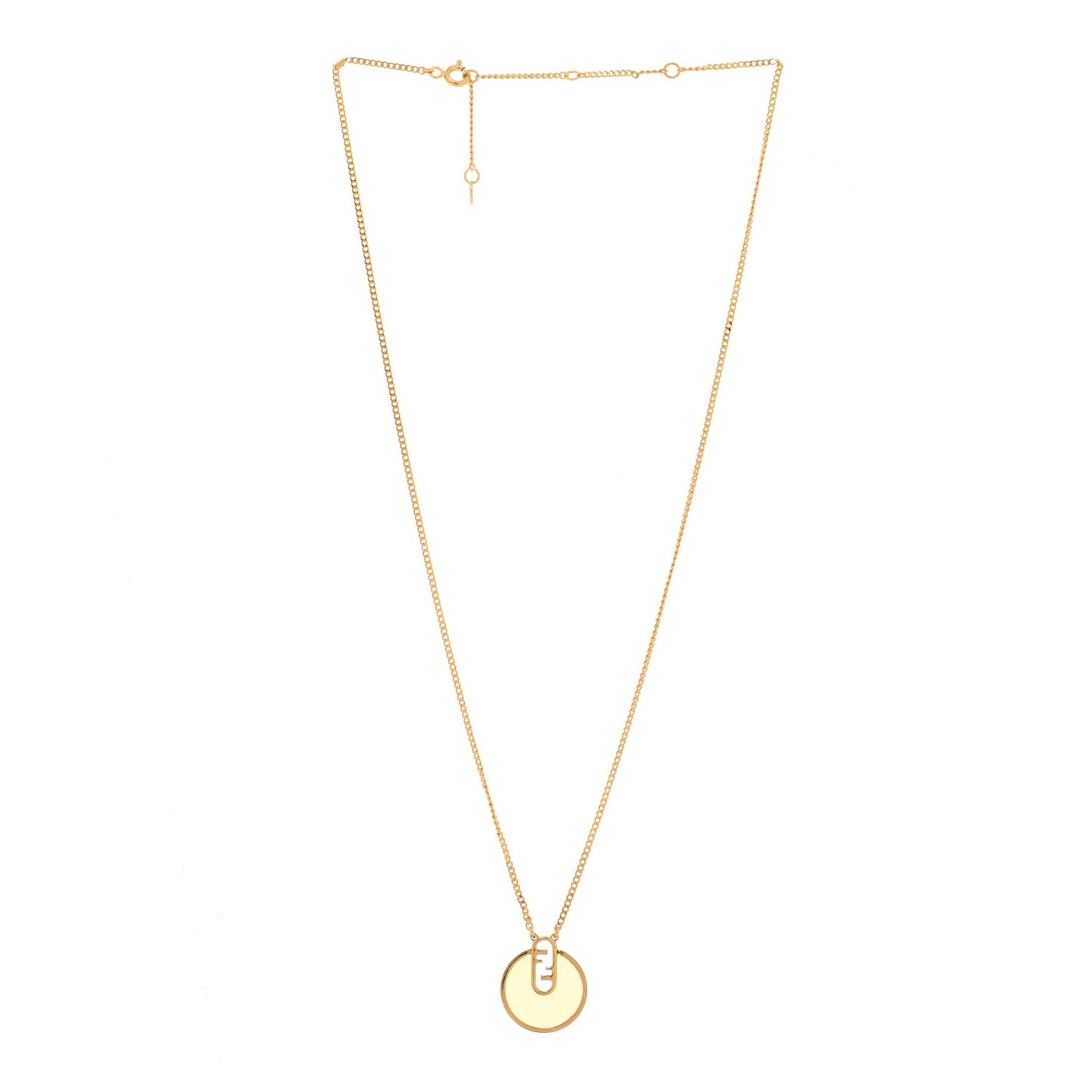 Metal Necklace Gold