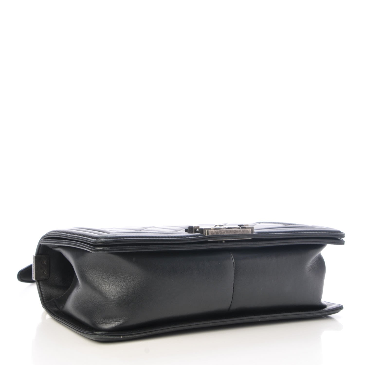 Chanel Calfskin Quilted Medium Boy Flap Black 4 of 13
