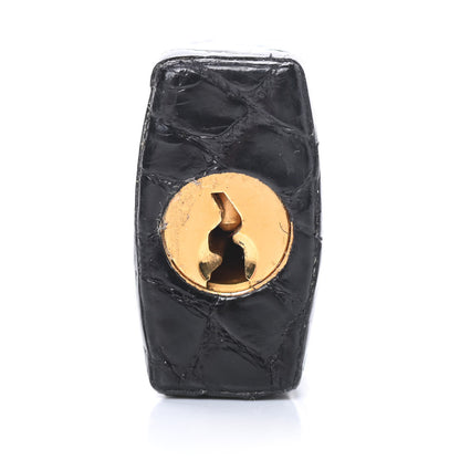 Hermes Shiny Alligator Kelly Sellier 28 Black 33 of 39