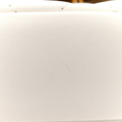 Chanel Lambskin Quilted Mini Heart Charms Flap White 15 of 15