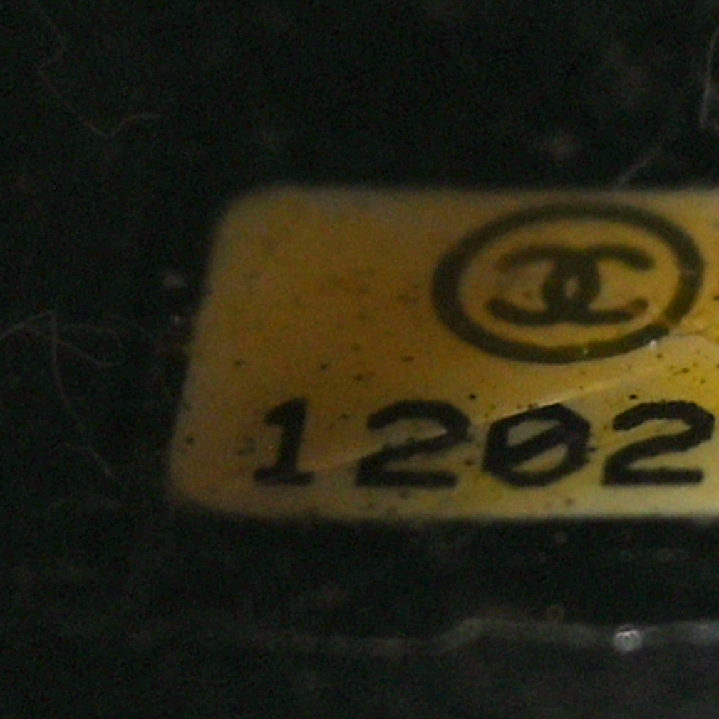 Patent Quilted 2.55 Ankle Wrist Bag Black