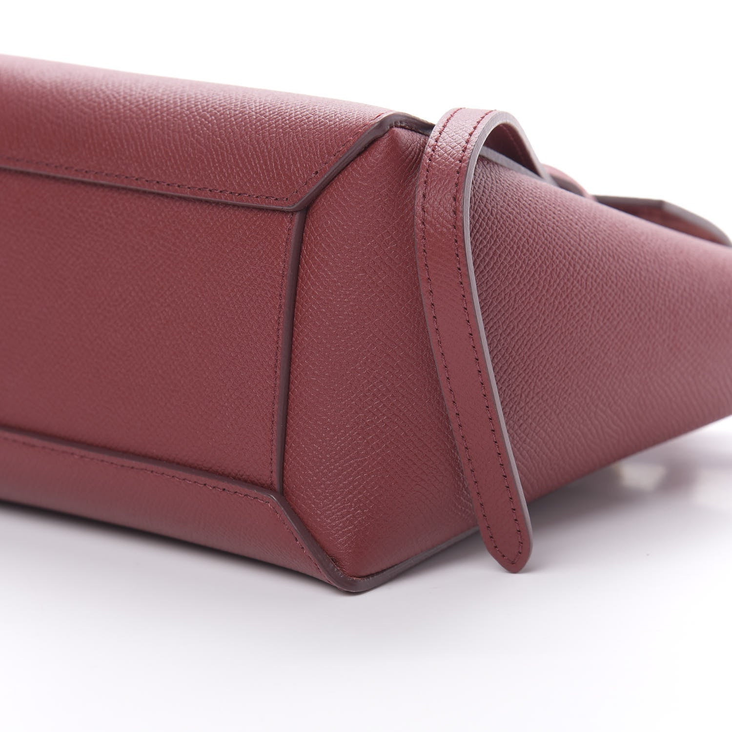 Celine Grained Calfskin Nano Belt Bag Acai 10 of 13