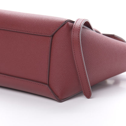 Celine Grained Calfskin Nano Belt Bag Acai 10 of 13
